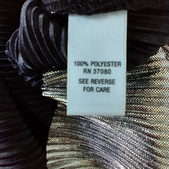 Est 1946 🟫 large long sleeves metallic silver/black - Picture 6 of 8